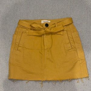 Pacsun Women’s Mustard Jean Skirt